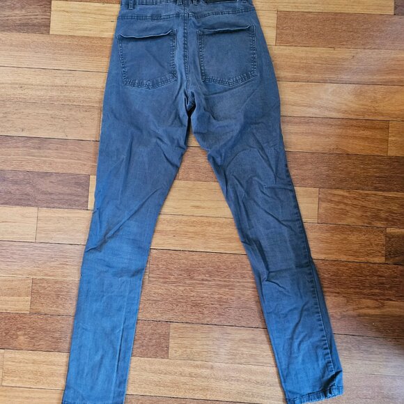 American Tall – Size 28/36 Iron Grey –Carman TAPERED Fit Five Pocket Mens Pants - Picture 9 of 10